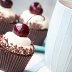 Black forest cupcakes