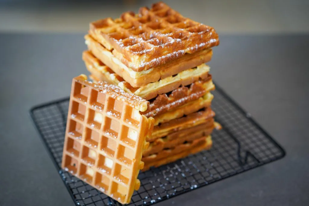 La meilleure recette de gaufres légères et croustillantes d'Hervé Cuisine