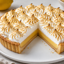 Tarte au citron meringuée Tarte au citron meringuée maison