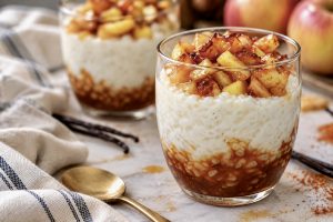 riz au lait pommes caramel