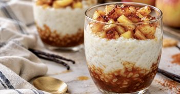 riz au lait pommes caramel
