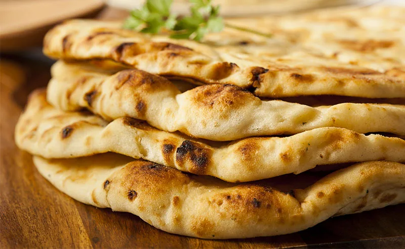 Cheese Naan bread : a recipe for Indian bread - HerveCuisine.com