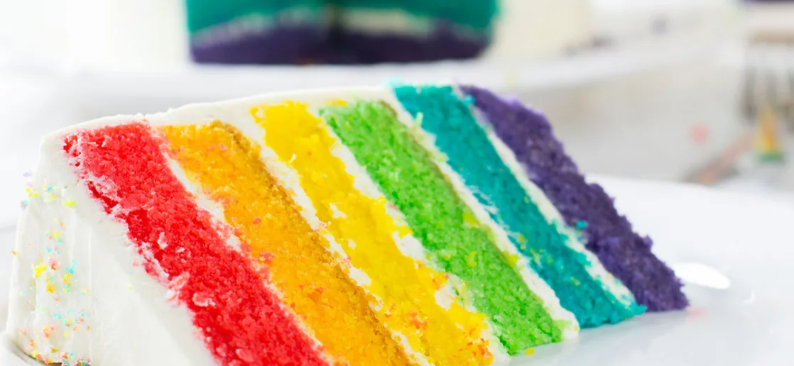 Recette Du Rainbow Cake Ou Gateau Arc En Ciel Facile Avec Herve Cuisine
