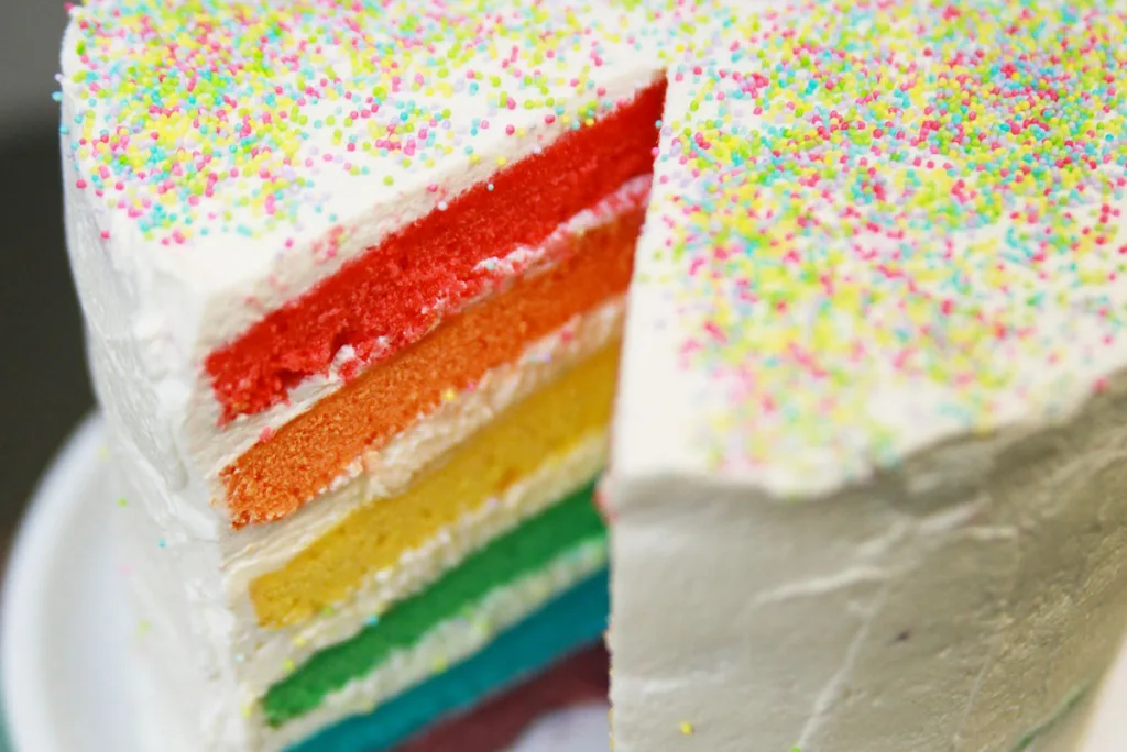 gateau anniversaire hervé cuisine Recette Du Rainbow Cake Ou Gateau Arc En Ciel Facile Avec Herve gateau anniversaire hervé cuisine