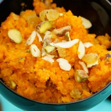 recette halwa carottes indien