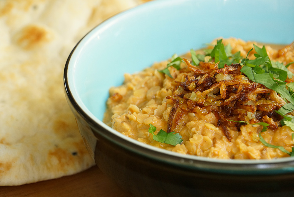 curry de lentilles dhal cuisine indienne