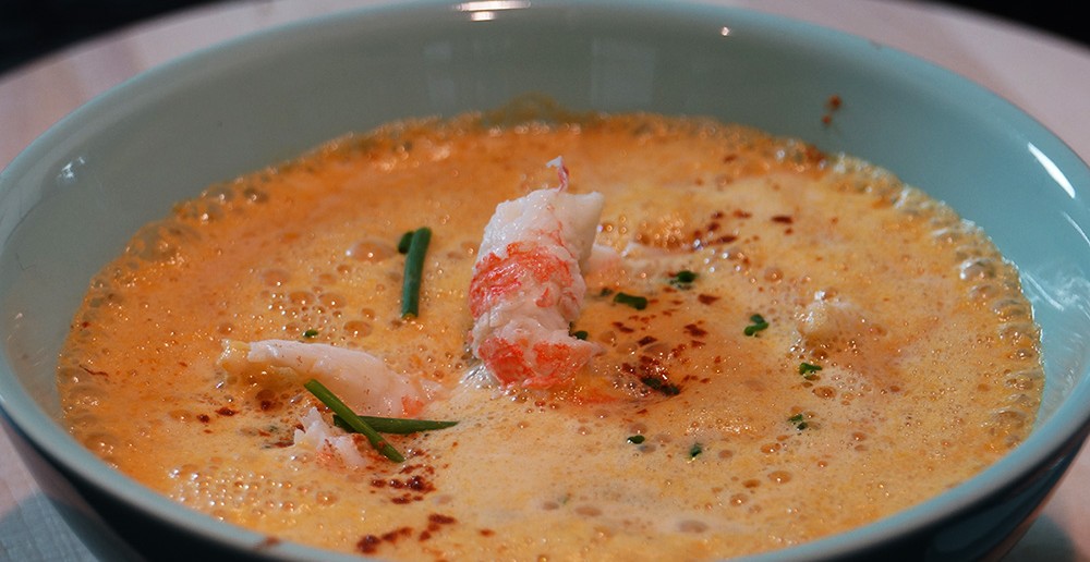 soupe de langoustines