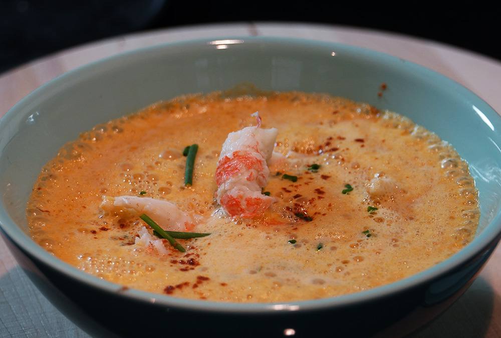 soupe de langoustines