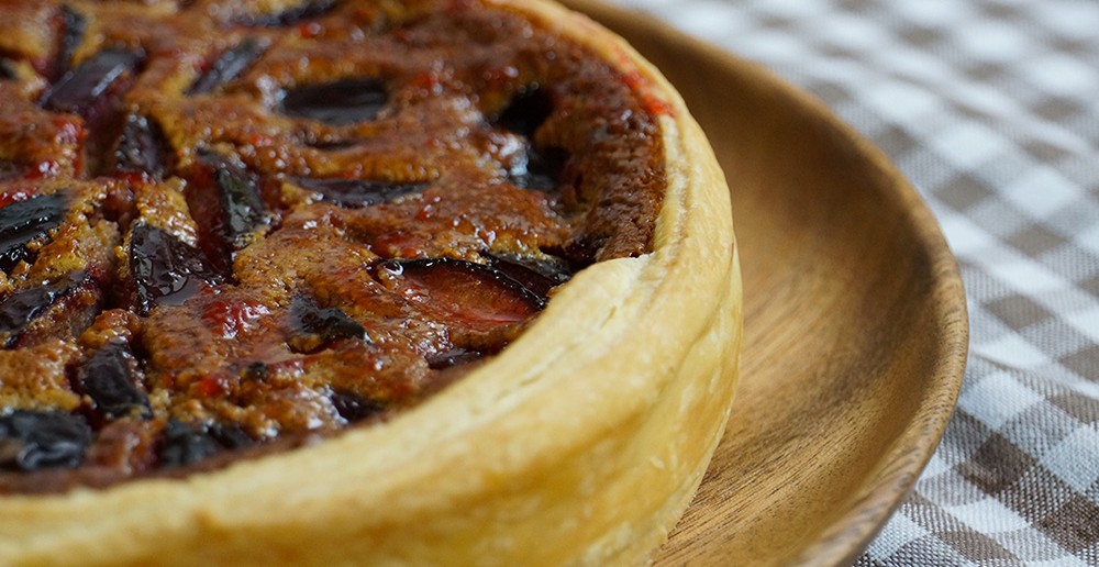 tarte aux prunes