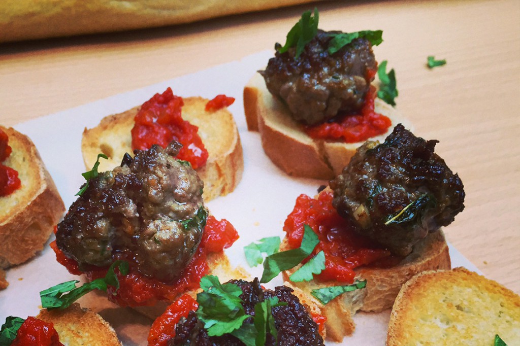 boulettes de boeuf aux épices