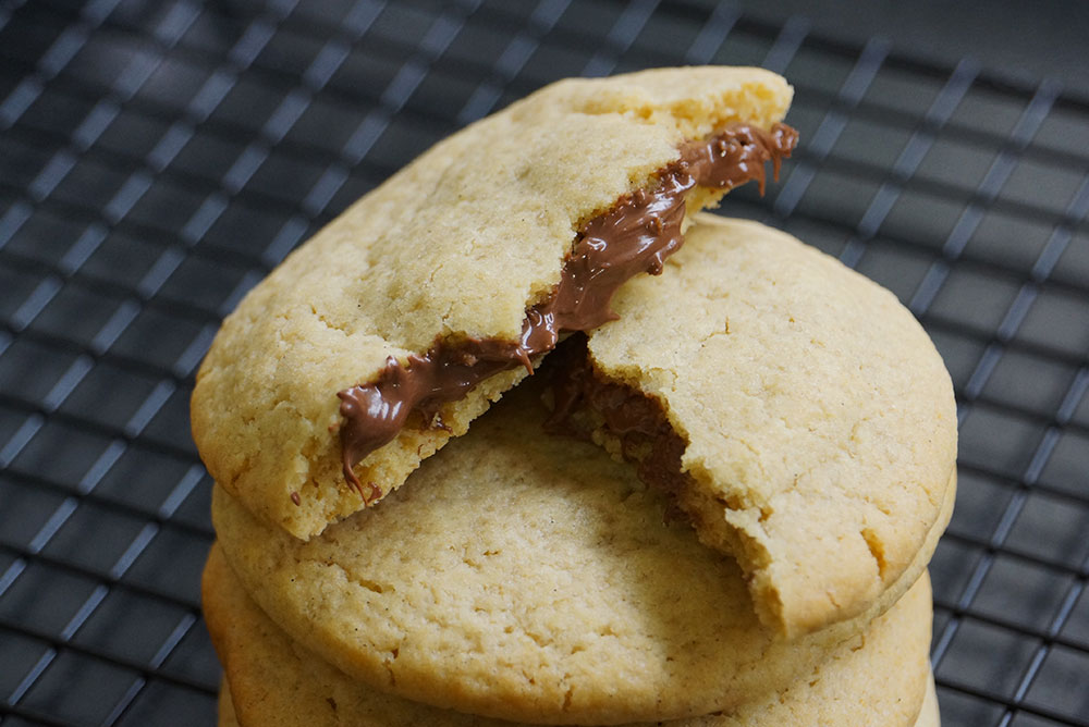 Cookies Fourrés Au Nutella Comme Chez Starbucks