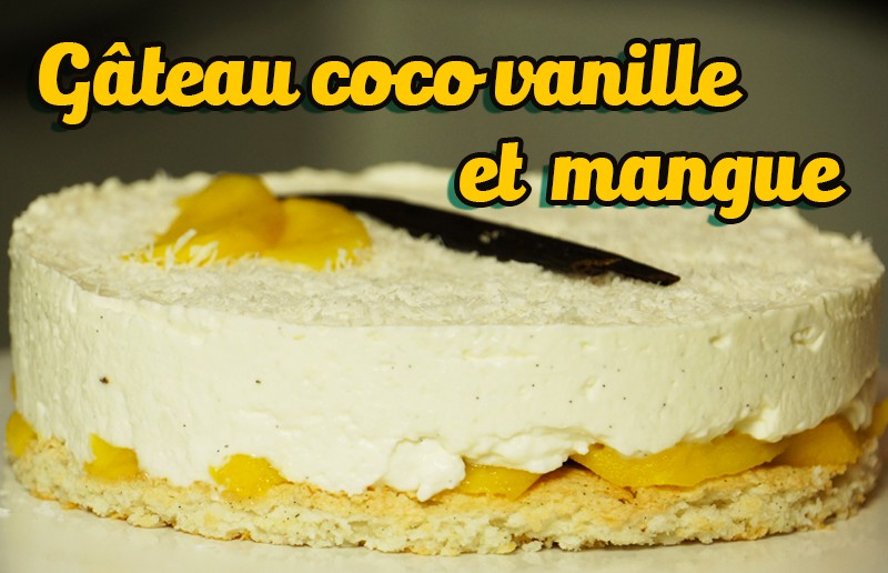 Gateau Noix De Coco Vanille De Madagascar Et Mangue Recette Facile Hervecuisine Com
