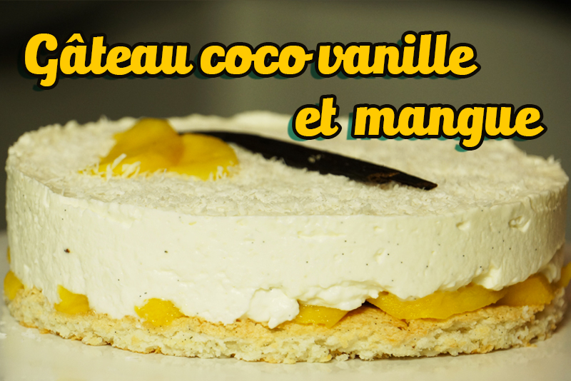 Gâteau Noix De Coco Vanille De Madagascar Et Mangue Recette Facile
