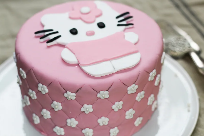 Gateau Hello Kitty Cake Design Hervecuisine Com
