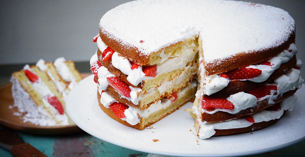 gâteau au yaourt layer cake