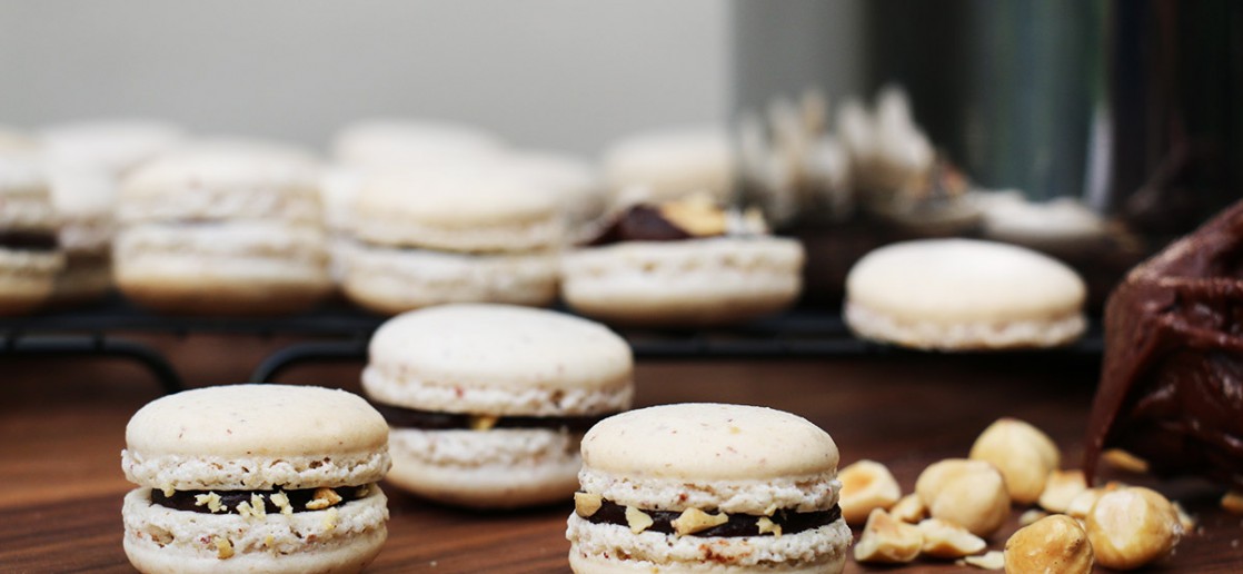 macarons nutella