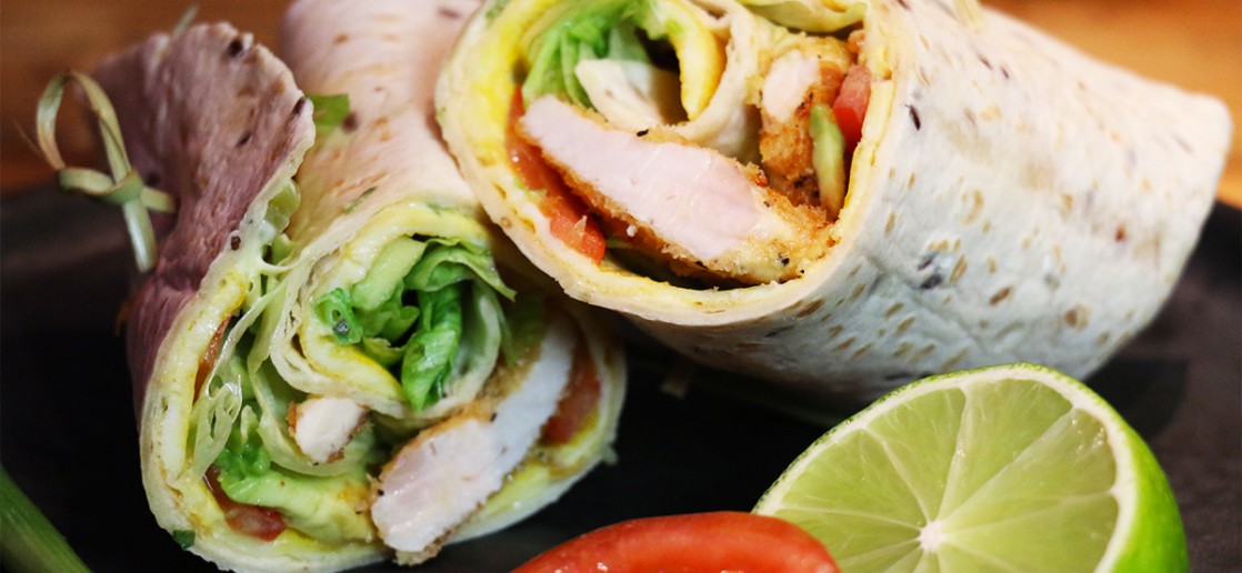 wraps poulet