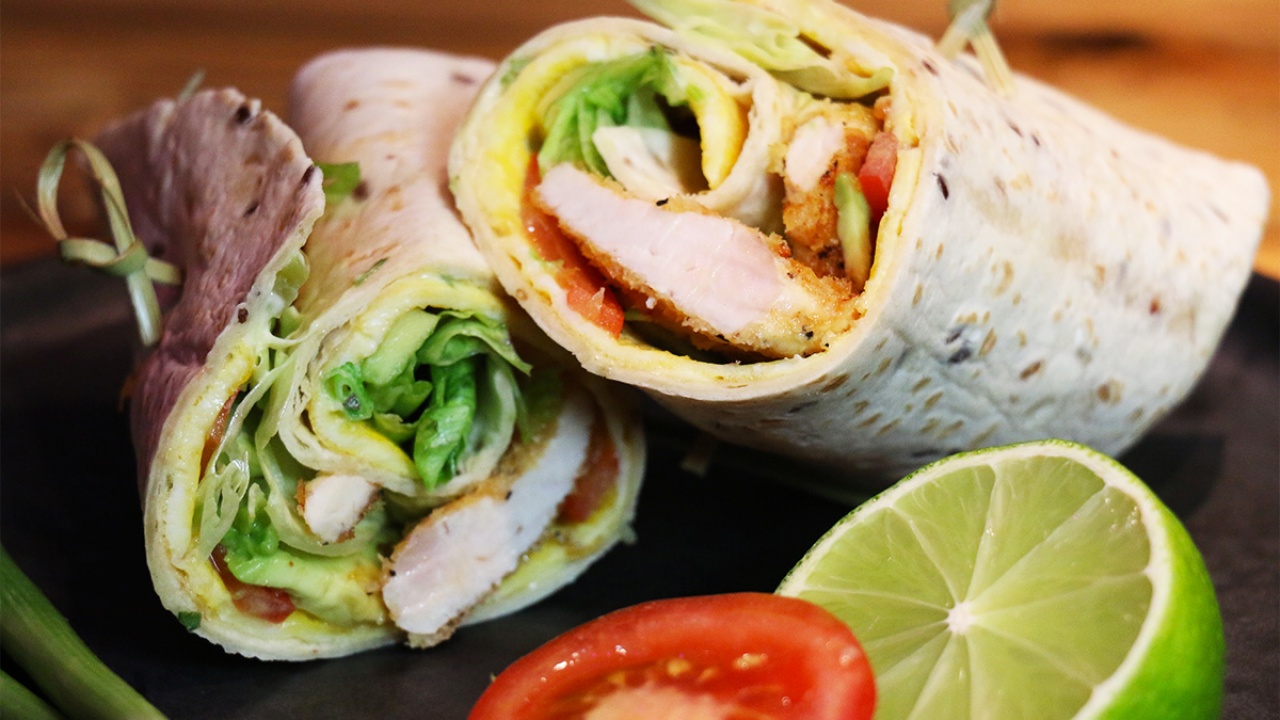 Recette Des Wraps De Poulet Croustillant Maison Facile
