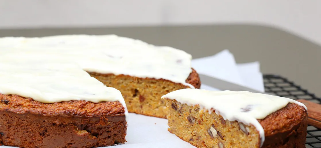 Carrot Cake Ou Cake A La Carotte Sans Beurre Et Allege En Sucre Hervecuisine Com
