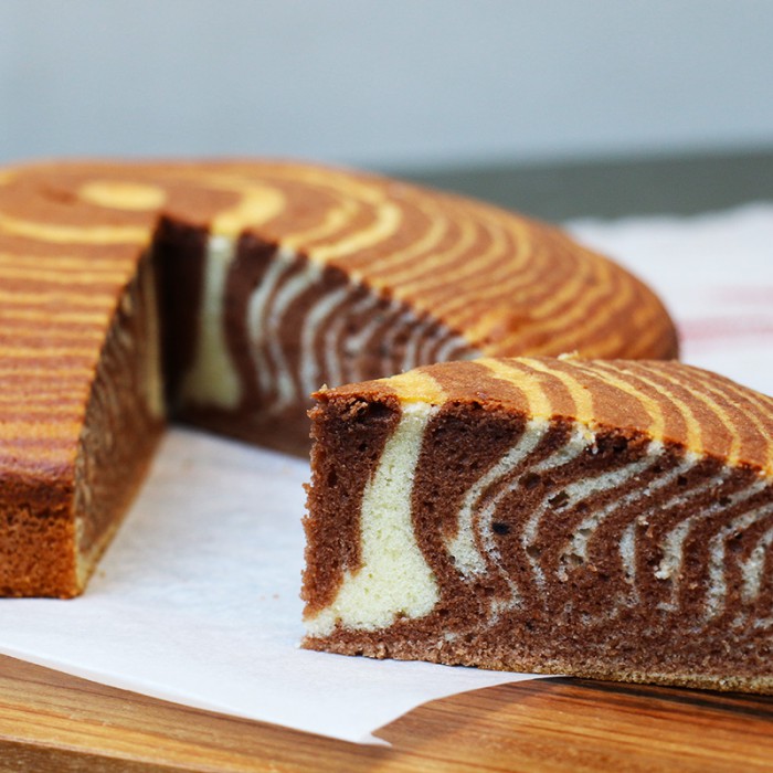 Recette du Zebra Cake d' Halloween