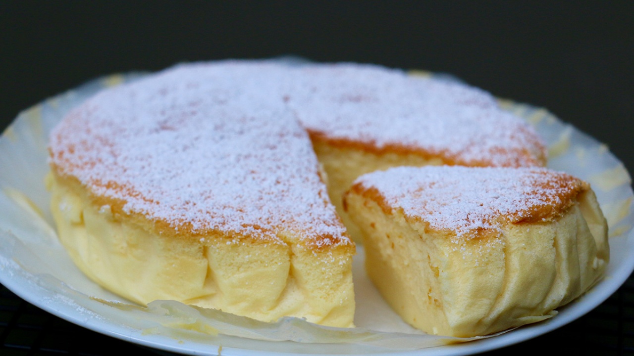 Cheesecake Japonais Ou Gateau Souffle Au Chocolat Blanc Hervecuisine Com