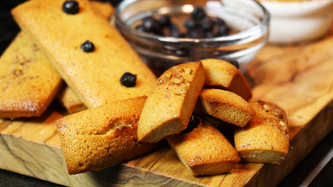 Financiers aux amandes Tupperware