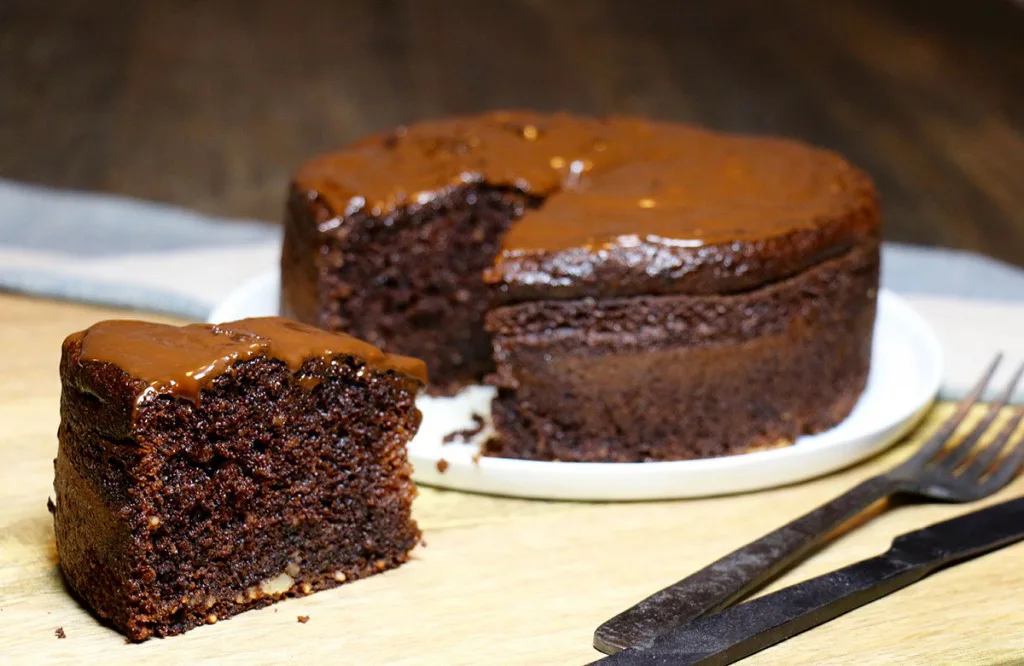 Moelleux au chocolat sans gluten et sans beurre 