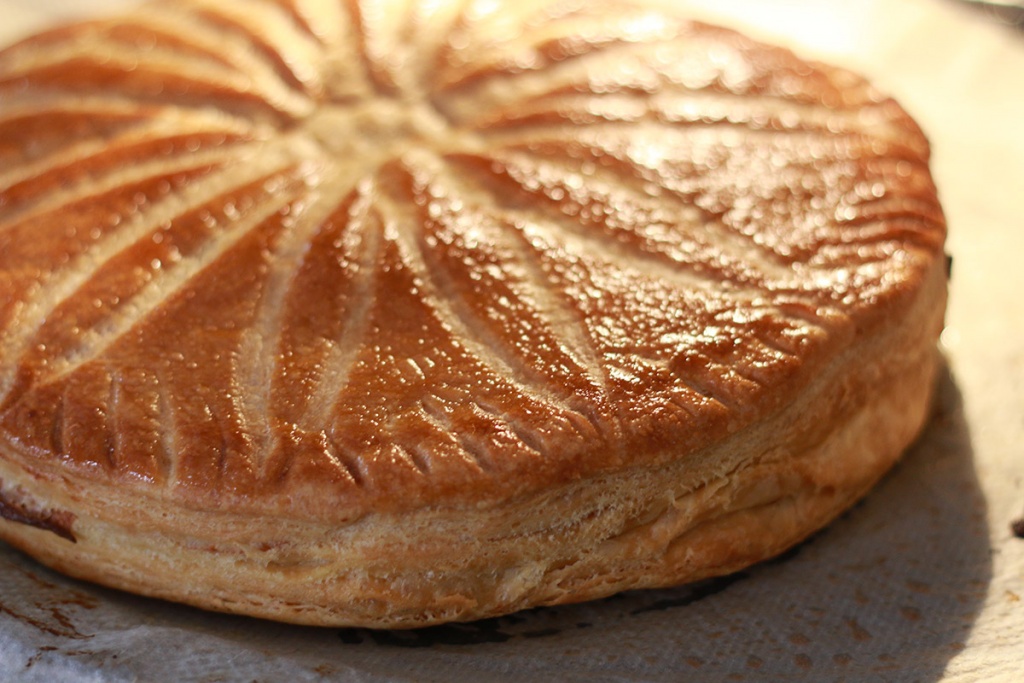 Galette des rois frangipane