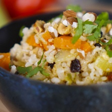 recette one pot rice vegan
