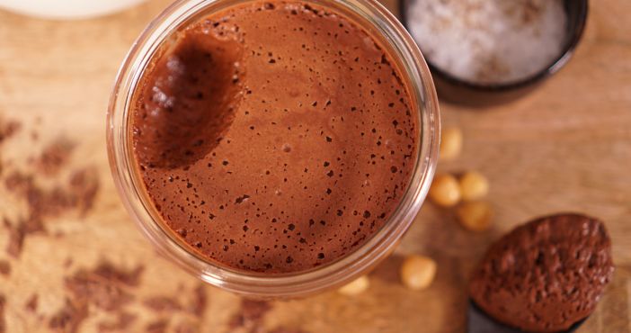 vegan chocolat mousse