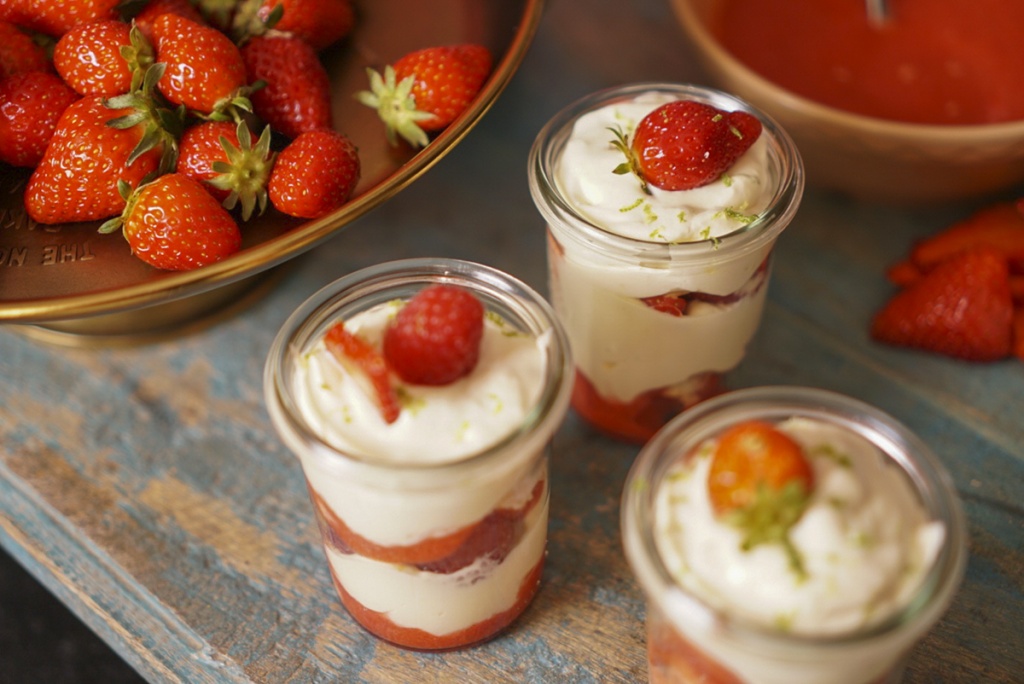 recette tiramisu fraises