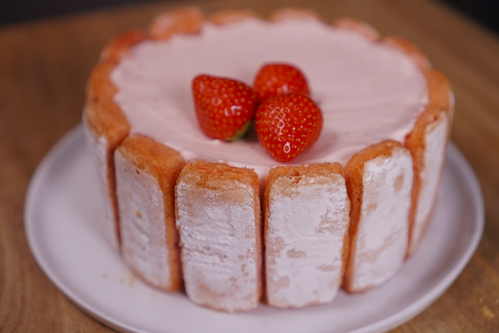 recette charlotte fraises