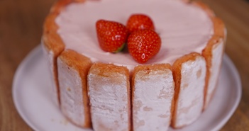 recette charlotte fraises