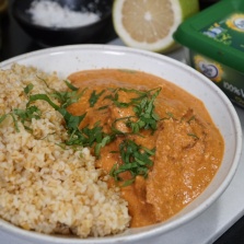 recette du butter chicken vegan