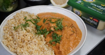 recette du butter chicken vegan