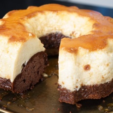 recette du gateau magique chocolat flan vanille