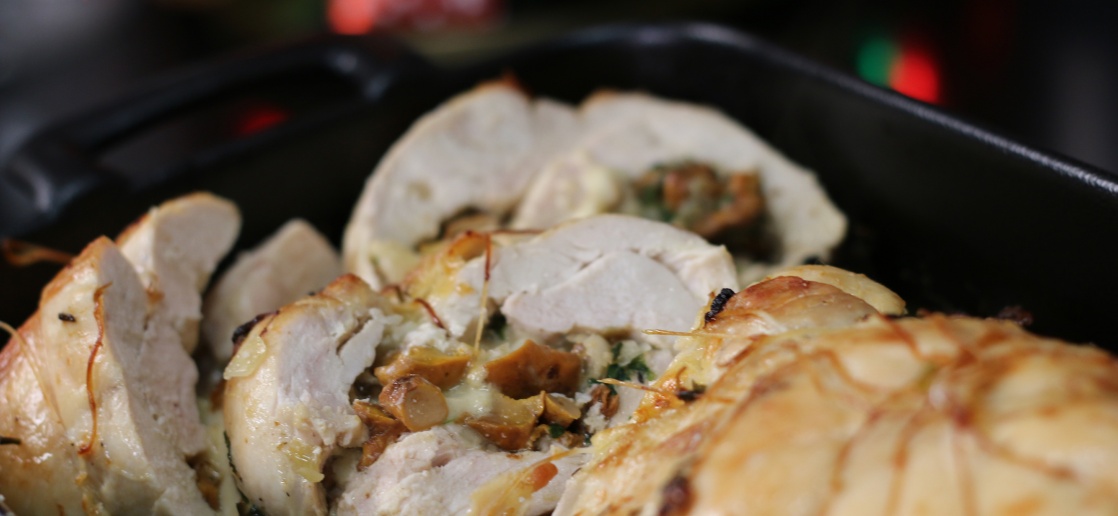 recette poulet champignon mozzarella