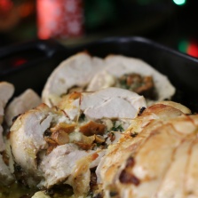 recette poulet champignon mozzarella