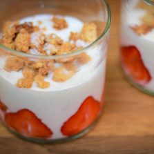 recette mousse fromage blanc fraise