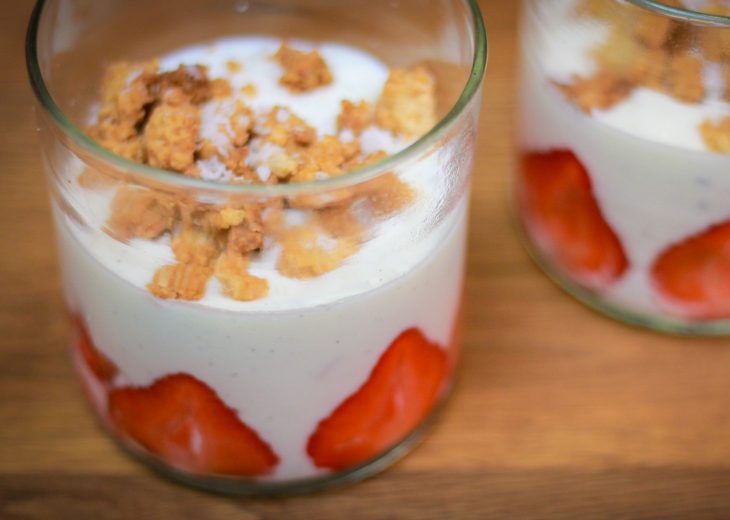 recette mousse fromage blanc fraise