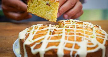 Recette du gâteau chocolat blanc coco citron vert au tofu Gâteau coco chocolat blanc