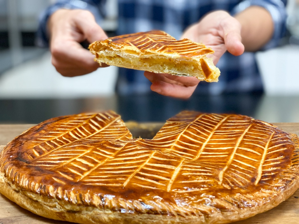 Galette des rois frangipane