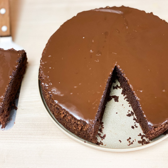 Recette du gâteau chocolat carotte avec 5 ingrédients