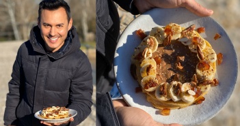 Hervé Cuisine sur le pont d'avignon