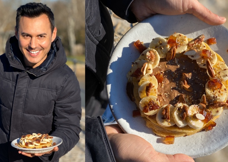 Hervé Cuisine sur le pont d'avignon