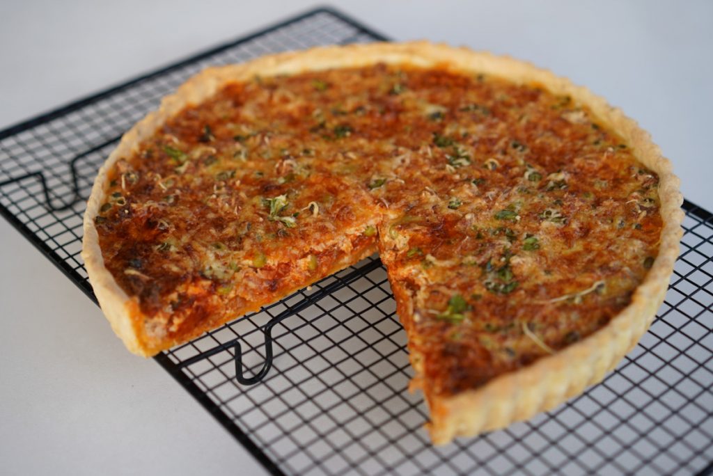 recette tarte thon ratatouille