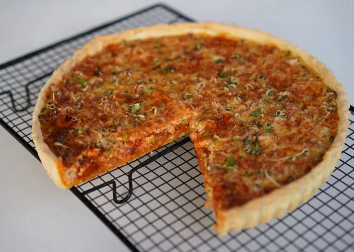 Recette De La Tarte Au Thon Et Ratatouille Facile Hervecuisine Com