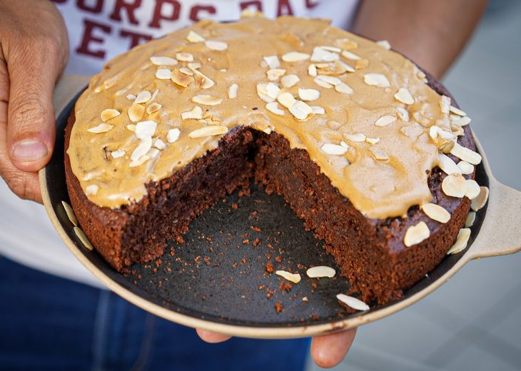 gateau chocolat amande sans sucre