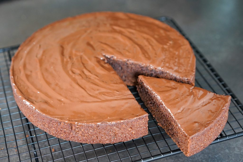 Recette du gâteau chocolat tomate sans beurre 