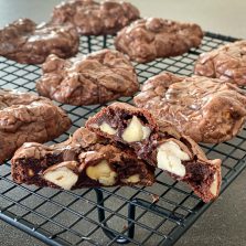 recette cookie brownies